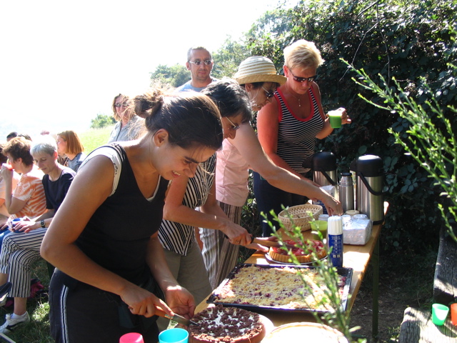 oder Kuchenbuffet